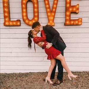 Red Open Back - Medindie Dress